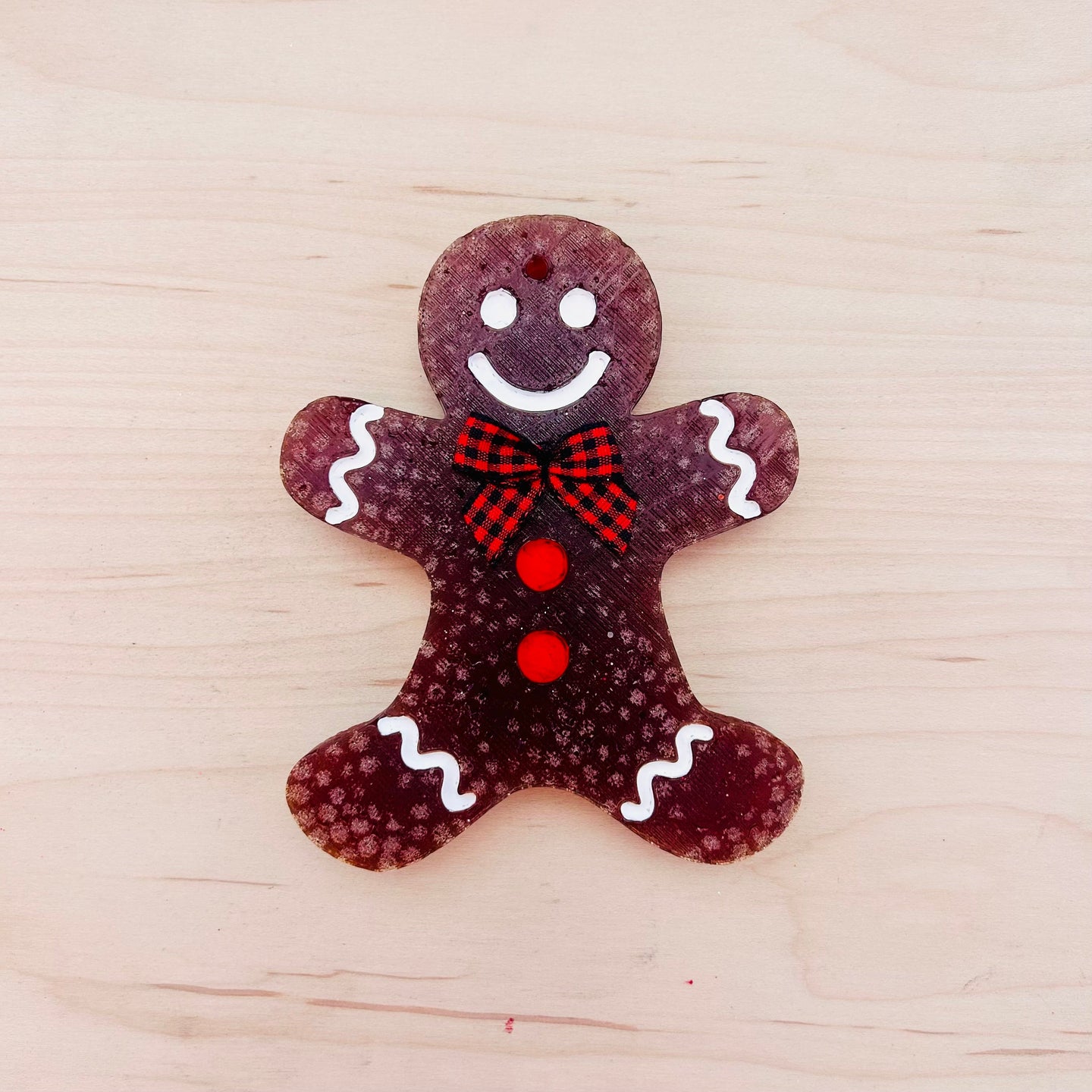 Christmas Gingerbread Man Car Freshie