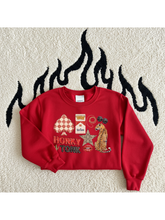 Load image into Gallery viewer, Edgy collages sweatshirt - Red Multiple Styles
