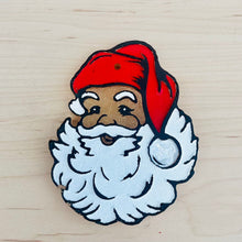 Load image into Gallery viewer, Christmas Santa Face Car Freshie
