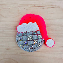 Load image into Gallery viewer, Christmas Santa Hat Disco Car Freshie
