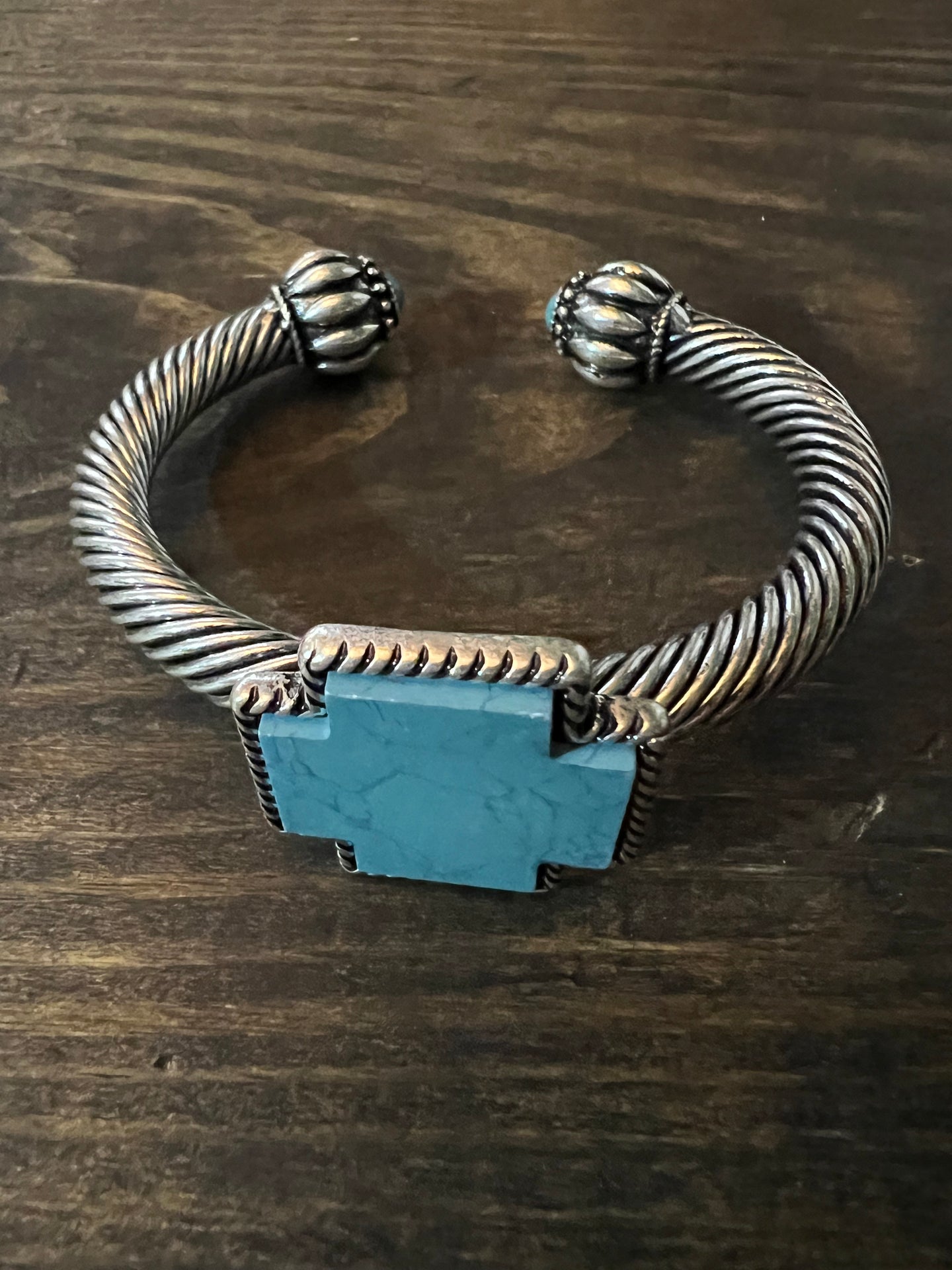 Cross Turquoise bracelet