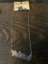 Load image into Gallery viewer, Yeehaw pendents necklace
