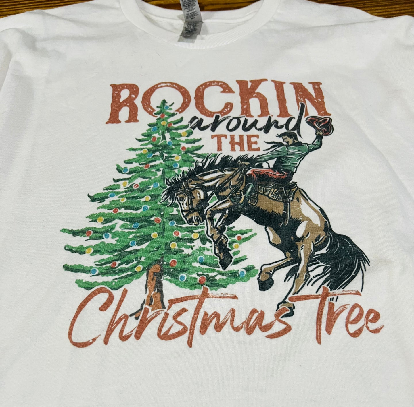 Rockin Around The Christmas Tree  Christmas Tee