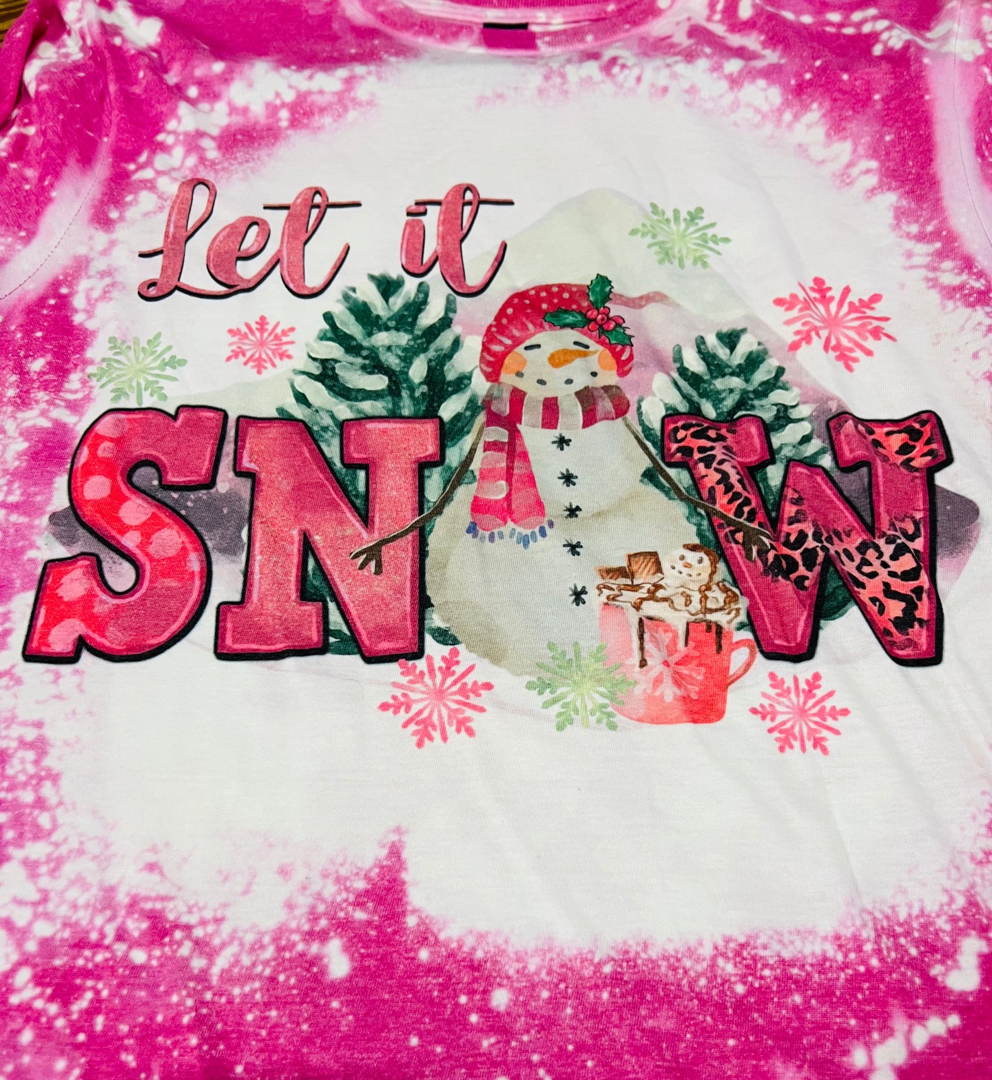 Let It Snow Christmas Tee