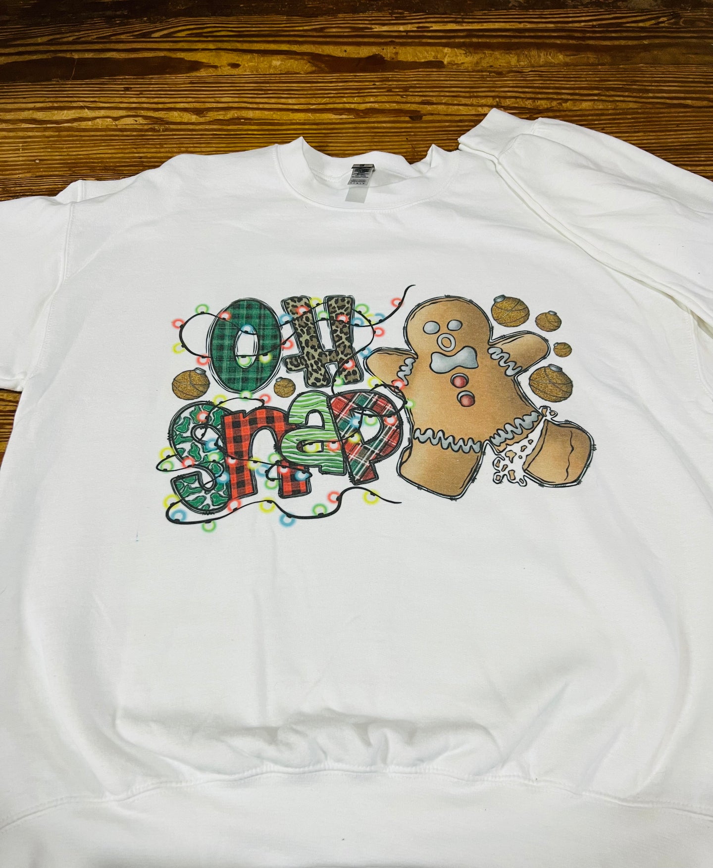 OH Snap Christmas Sweatshirt