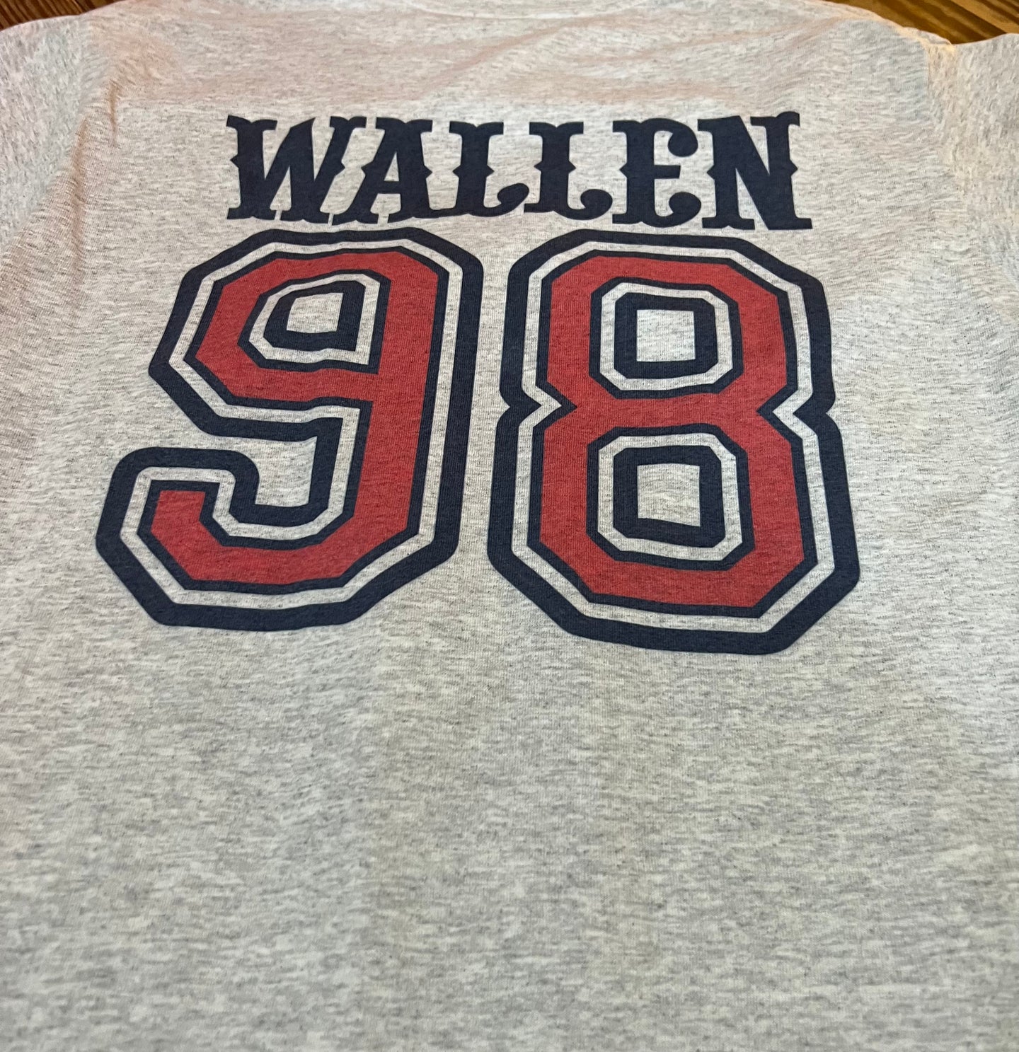 Wallen 98 Braves (Front & Back Design) Tee