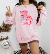 Load image into Gallery viewer, Preppy State Sweatshirt - Pink
