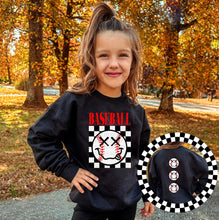 Load image into Gallery viewer, Checkered Sport Face - YOUTH Sweatshirt
