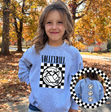 Load image into Gallery viewer, Checkered Sport Face - YOUTH Sweatshirt
