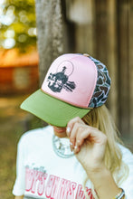 Load image into Gallery viewer, Lone Rider Duck Camo Trucker HatPink Camo
