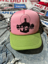 Load image into Gallery viewer, Lone Rider Duck Camo Trucker HatPink Camo
