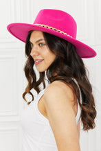 Load image into Gallery viewer, Fame Keep Your Promise Fedora Hat in Pink
