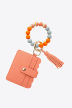 Load image into Gallery viewer, Beaded Tassel Keychain with Wallet
