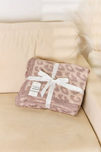 Load image into Gallery viewer, Cuddley Leopard Decorative Throw Blanket
