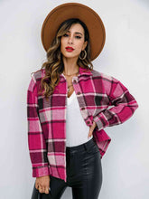 Load image into Gallery viewer, Plaid Button-Down Jacket
