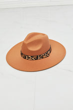 Load image into Gallery viewer, Fame In The Wild Leopard Detail Fedora Hat
