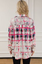 Load image into Gallery viewer, Plaid Button Up Long Sleeve Shirt
