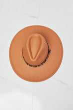 Load image into Gallery viewer, Fame In The Wild Leopard Detail Fedora Hat
