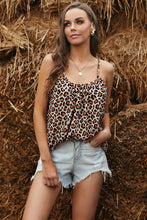 Load image into Gallery viewer, Leopard Adjustable Strap Cami
