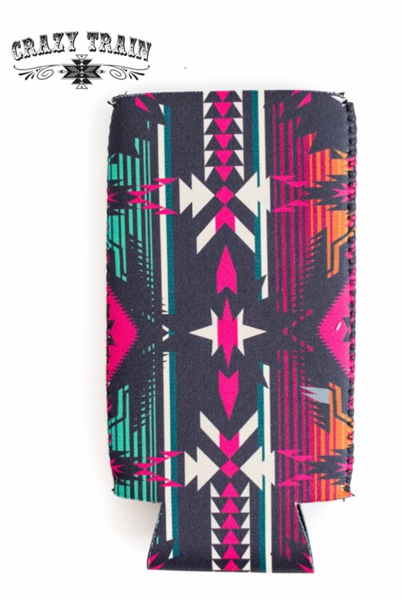 Crazy Aztec Tall Koozie