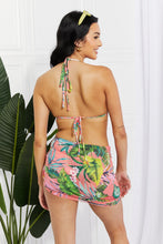 Load image into Gallery viewer, Marina West Swim Paradise Awaits Triangle Bikini and Sarong Set
