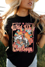 Load image into Gallery viewer, WILD WEST COWBOYS Graphic Tee Shirt
