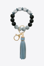 Load image into Gallery viewer, LOVE Beaded Keychain with Tassel
