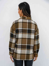 Load image into Gallery viewer, Plaid Button-Down Jacket
