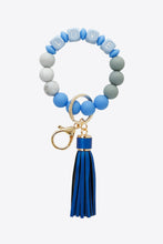 Load image into Gallery viewer, LOVE Beaded Keychain with Tassel
