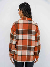 Load image into Gallery viewer, Plaid Button-Down Jacket
